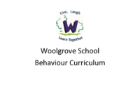 Behaviour Curriculum Details
