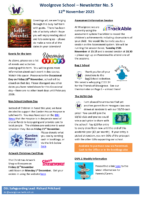 Newsletter 12 Nov 2025