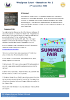 Newsletter 4 Sept 2026