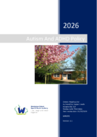 WP0070 Autism and ADHD Policy
