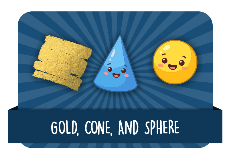 gold-cone-sphere